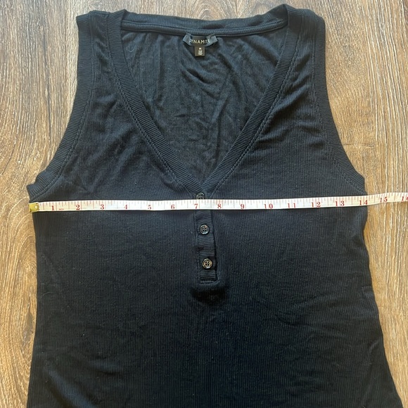 Dynamite black bodysuit with button detail - Picture 4 of 6